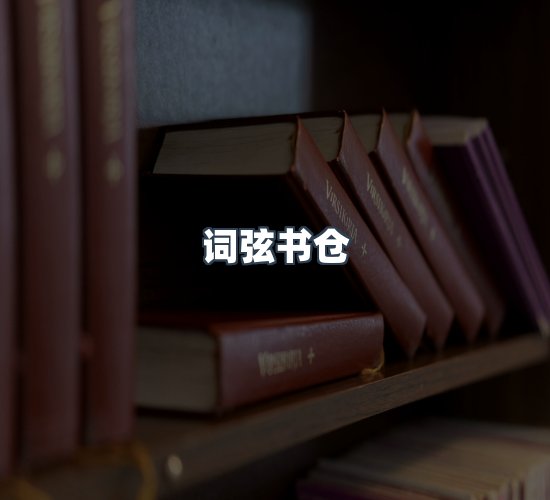 关于词弦书仓